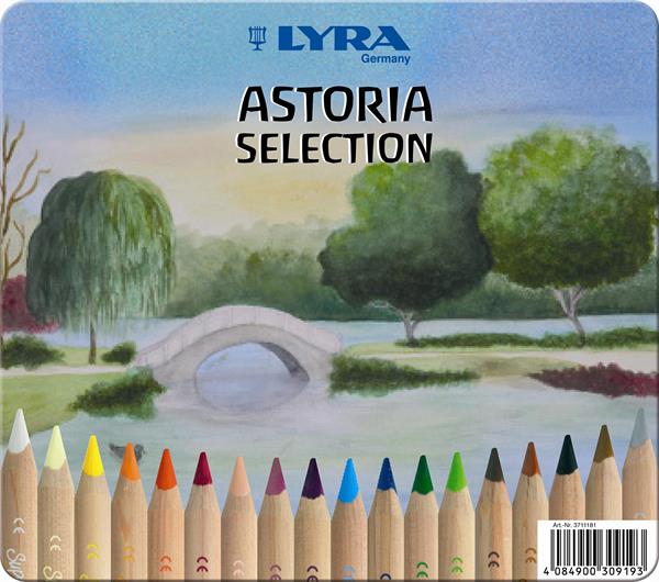 Lyra Super Ferby unlacquered Astoria 18 pencils